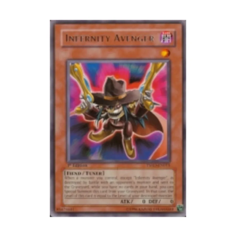 CCG Инфернальный Мститель (Редкий), Yu-Gi-Oh - Shining Darkness - Singles
CCG Инфернальный Мститель (Редкий), Yu-Gi-Oh - Shining Darkness - Singles