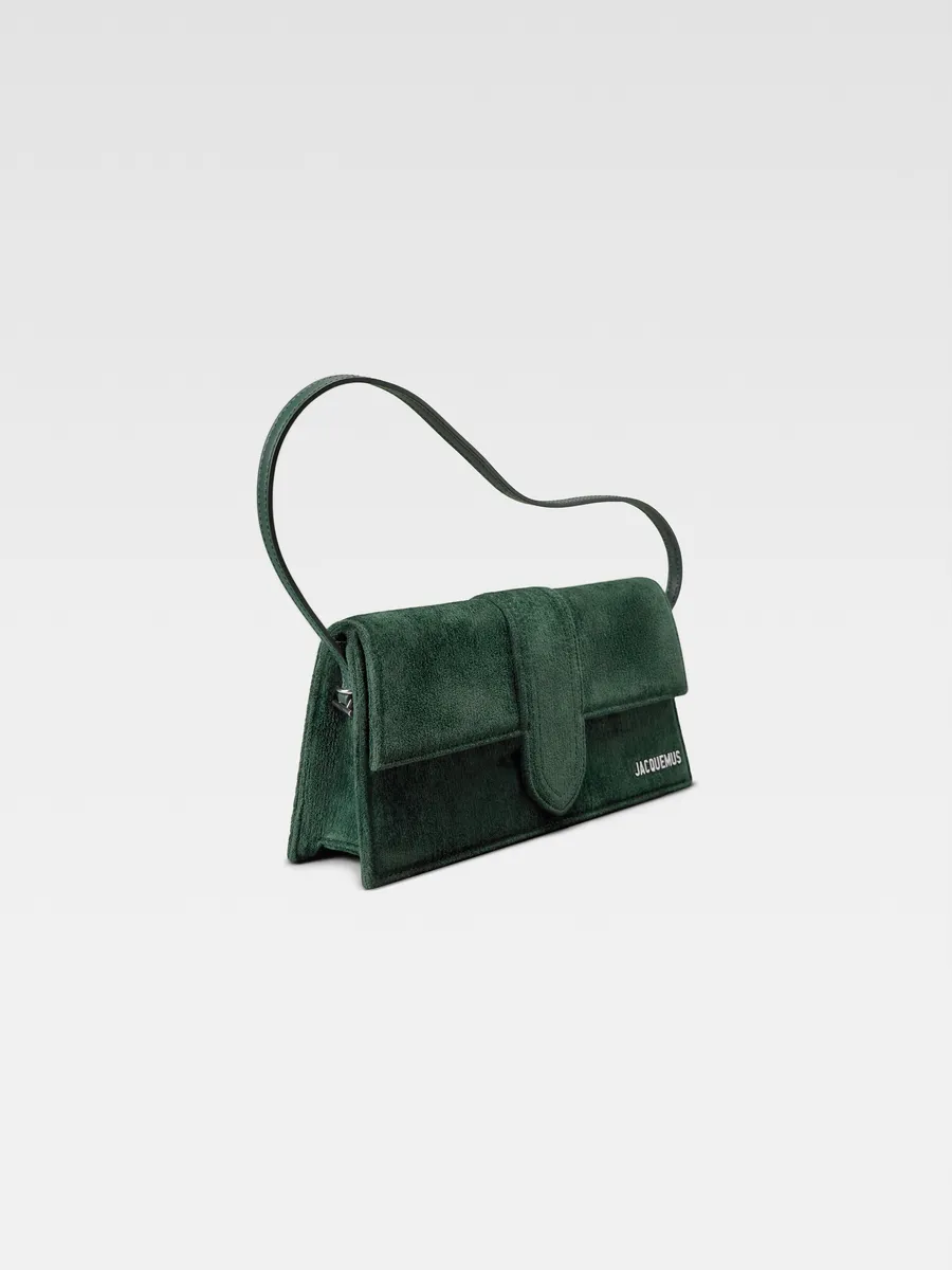 Длинная сумка с клапаном Ле Бамбино Jacquemus, зеленый
Длинная сумка с клапаном Ле Бамбино Jacquemus, зеленый