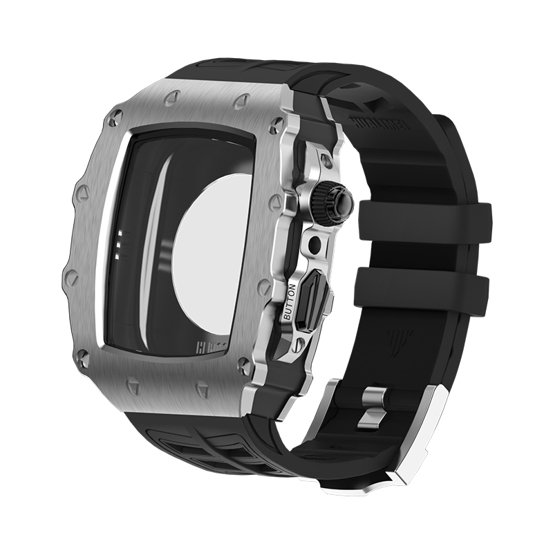 HUALIMEI Часы Protective Case Huawei Alloy Case Material 44/45mm S9/s8/s7/s6, Silver Case+Black Button+Black Strap
HUALIMEI Часы Protective Case Huawei Alloy Case Material 44/45mm S9/s8/s7/s6, Silver Case+Black Button+Black Strap