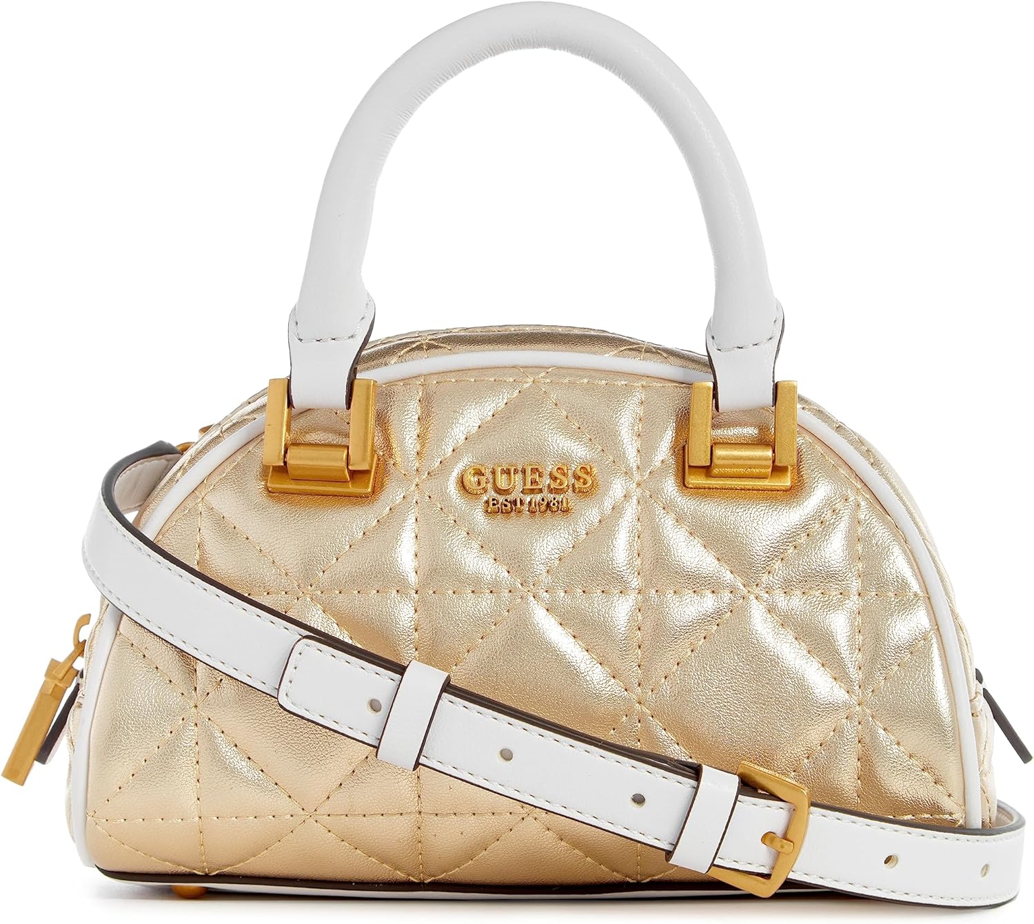 GUESS женская сумка Mildred Mini Bowler, Gold
GUESS женская сумка Mildred Mini Bowler, Gold