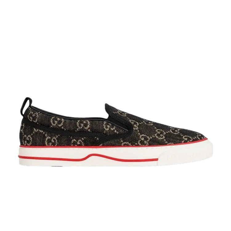 Кроссовки Gucci Tennis 1977 Slip-On, GG Black Denim
Кроссовки Gucci Tennis 1977 Slip-On, GG Black Denim