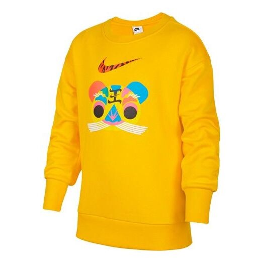 Толстовка cny new year's edition fleece stay warm round neck pullover boy university gold Nike, золотой
Толстовка cny new year's edition fleece stay warm round neck pullover boy university gold Nike, золотой