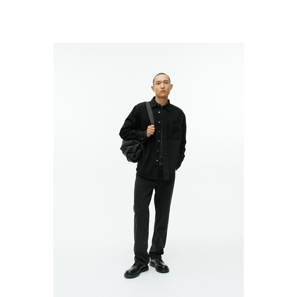 Мужские хлопковые прямые джинсы Arket со средней посадкой, технический углерод
Мужские хлопковые прямые джинсы Arket со средней посадкой, технический углерод