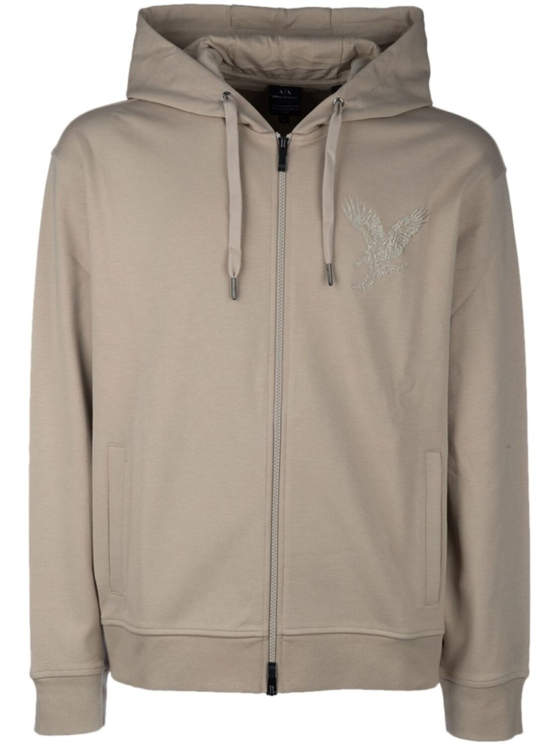 Вышитая толстовка с капюшоном Armani Exchange, нейтральный цвет
Вышитая толстовка с капюшоном Armani Exchange, нейтральный цвет