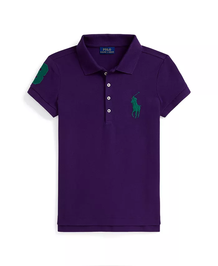 Детская поло Big Pony Stretch Mesh для девочек 7-16 лет Polo Ralph Lauren, фиолетовый
Детская поло Big Pony Stretch Mesh для девочек 7-16 лет Polo Ralph Lauren, фиолетовый