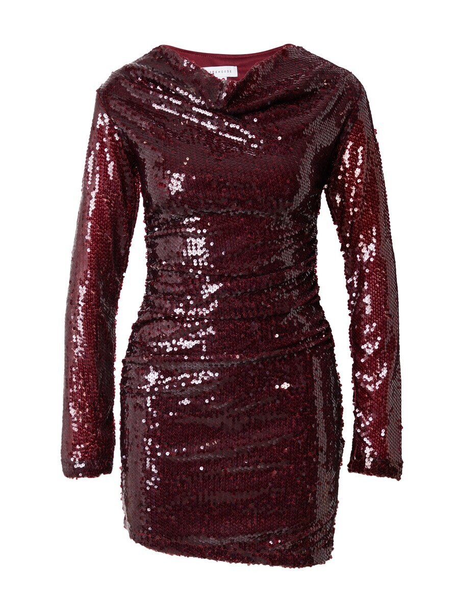 Коктейльное платье Warehouse, бордо 
Коктейльное платье Warehouse, бордо