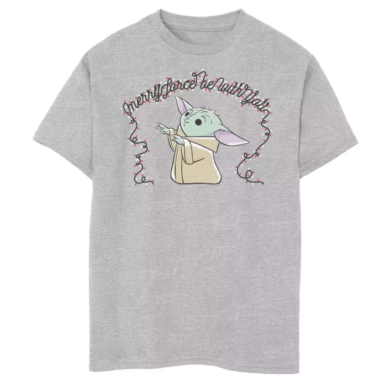 Футболка с рисунком «Звездные войны, Мандалорское Рождество, Сила пребудет с тобой» для мальчиков 8–20 лет Star Wars
Футболка с рисунком «Звездные войны, Мандалорское Рождество, Сила пребудет с тобой» для мальчиков 8–20 лет Star Wars