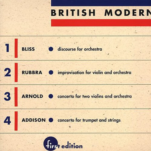 CD диск Bliss / Rubbra / Arnold / Addison / Mester: British Modern 1 
CD диск Bliss / Rubbra / Arnold / Addison / Mester: British Modern 1