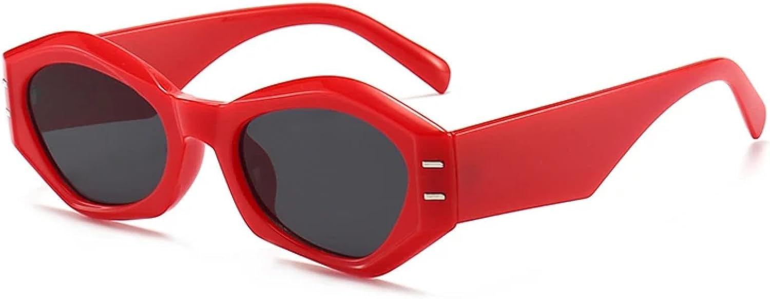 Модные солнцезащитные очки «кошачий глаз» с неровными заклепками, для женщин и мужчин, классические, роскошные, для путешествий и вождения, с защитой от УФ-излучения UV400 TKKTLLT, Red Gray
Модные солнцезащитные очки «кошачий глаз» с неровными заклепками, для женщин и мужчин, классические, роскошные, для путешествий и вождения, с защитой от УФ-излучения UV400 TKKTLLT, Red Gray