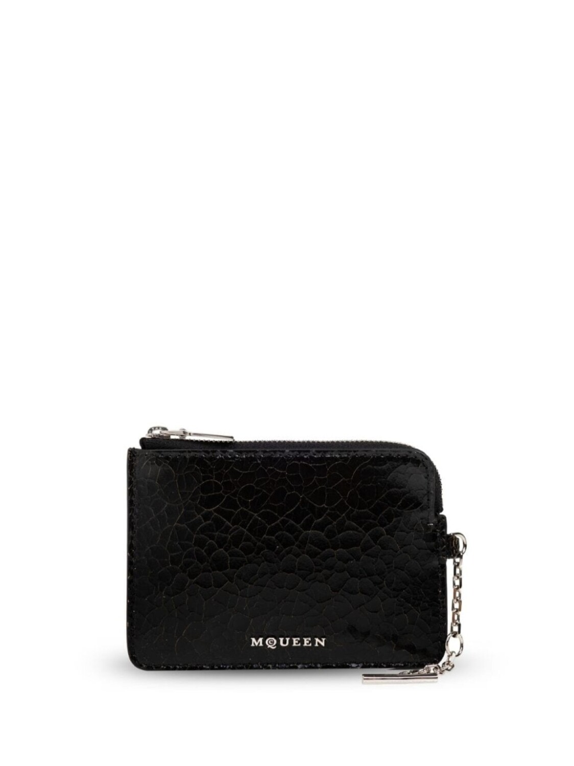 Кожаный держатель для карт на молнии Alexander McQueen, черный
Кожаный держатель для карт на молнии Alexander McQueen, черный