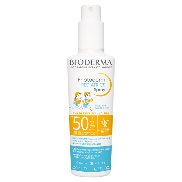 Защитный спрей с фильтром spf50 для детей, 200 мл Bioderma Photoderm pediatrics spray
Защитный спрей с фильтром spf50 для детей, 200 мл Bioderma Photoderm pediatrics spray