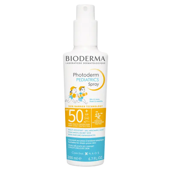 Защитный спрей с фильтром spf50 для детей, 200 мл Bioderma Photoderm pediatrics spray
Защитный спрей с фильтром spf50 для детей, 200 мл Bioderma Photoderm pediatrics spray
