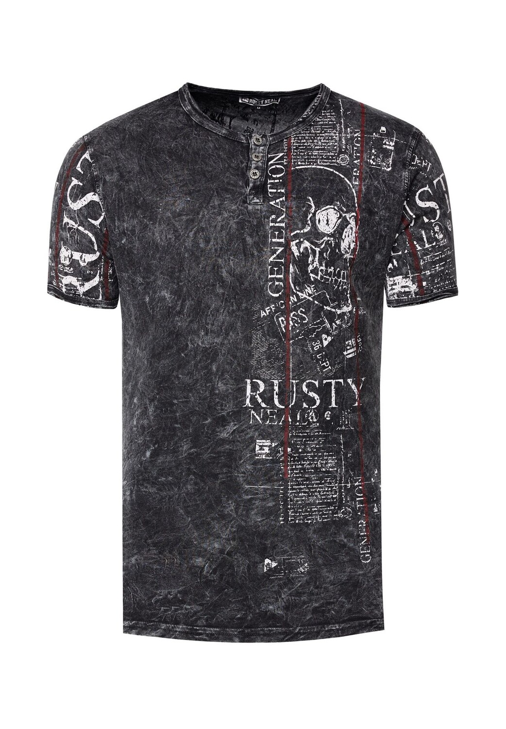 Футболка в поношенном стиле с принтом по всей поверхности RUSTY NEAL, антарцитовый
Футболка в поношенном стиле с принтом по всей поверхности RUSTY NEAL, антарцитовый