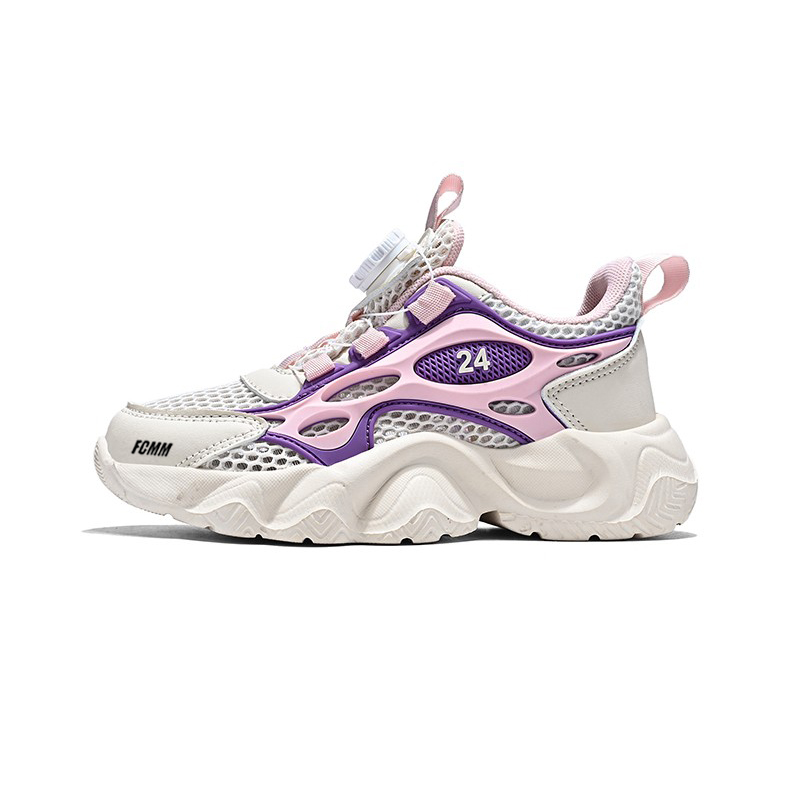 Кроссовки для бега с противоскользящей амортизацией и дышащими свойствами для детей FCMM, розовый/фиолетовый
Кроссовки для бега с противоскользящей амортизацией и дышащими свойствами для детей FCMM, розовый/фиолетовый