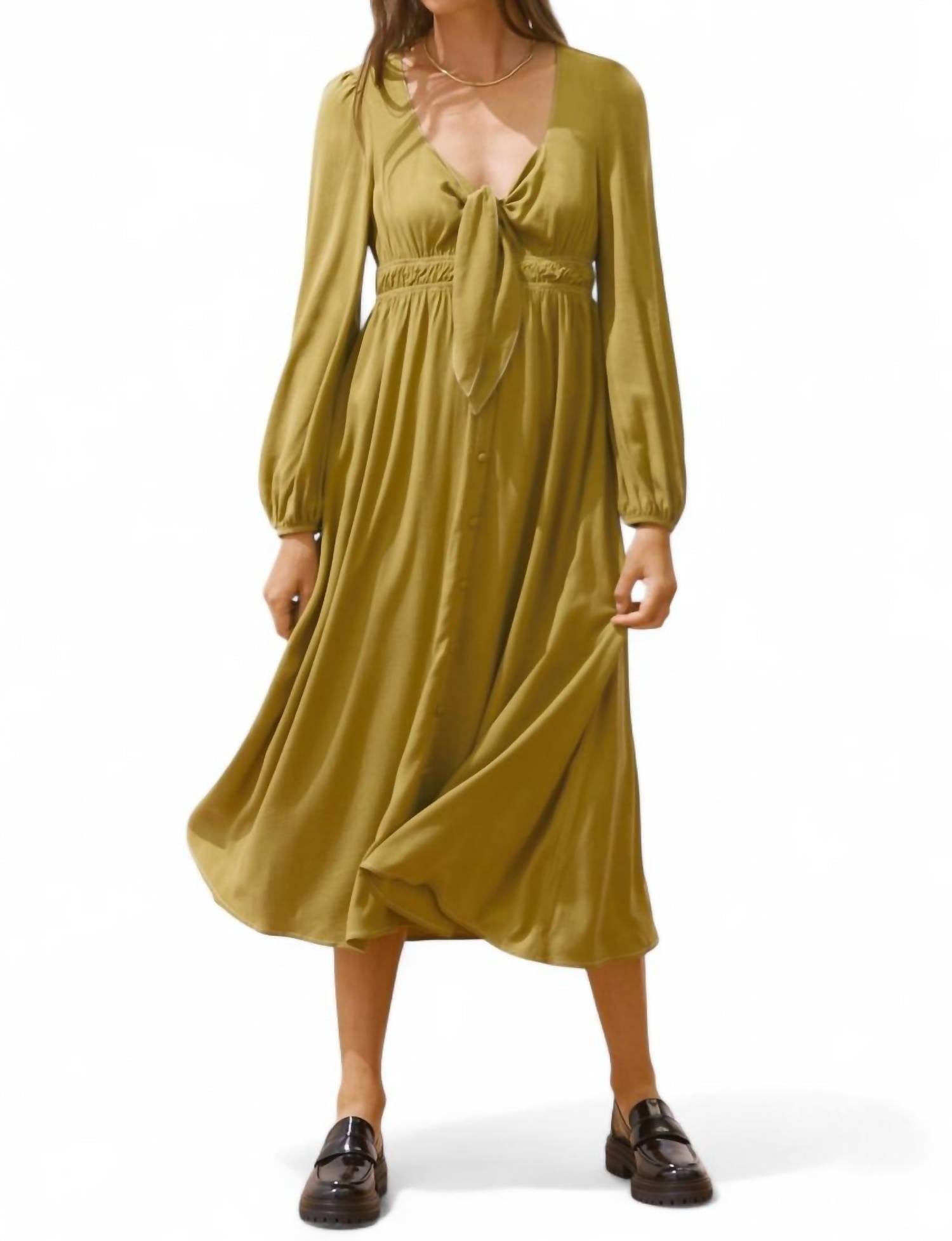 Платье Chantal цвета авокадо Sancia, цвет avocado
Платье Chantal цвета авокадо Sancia, цвет avocado