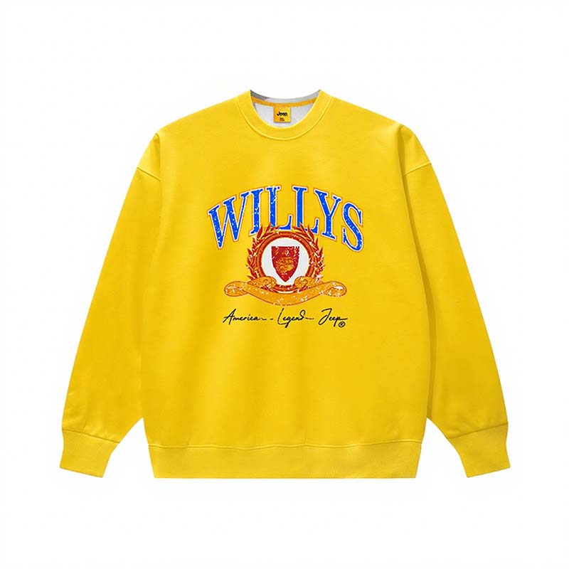 Свитшот Unisex Crew Neck Moderate Others Jeep, ginger желтый
Свитшот Unisex Crew Neck Moderate Others Jeep, ginger желтый