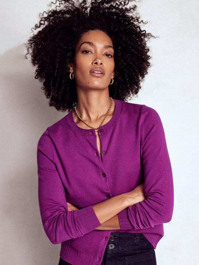 Кардиган с круглым вырезом Emilia Boden, Regal Purple
Кардиган с круглым вырезом Emilia Boden, Regal Purple