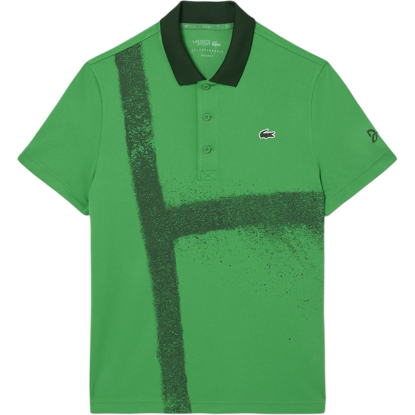 Поло X Novak Djokovic LACOSTE, зеленый/siw
Поло X Novak Djokovic LACOSTE, зеленый/siw