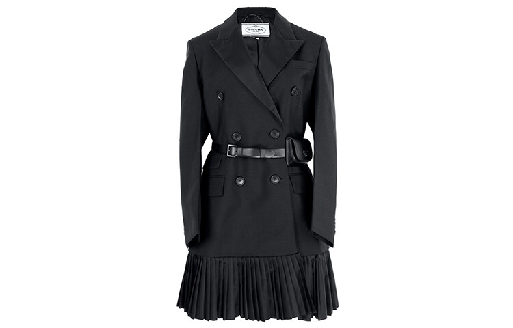 Женское платье Prada с длинными рукавами, черный
Женское платье Prada с длинными рукавами, черный