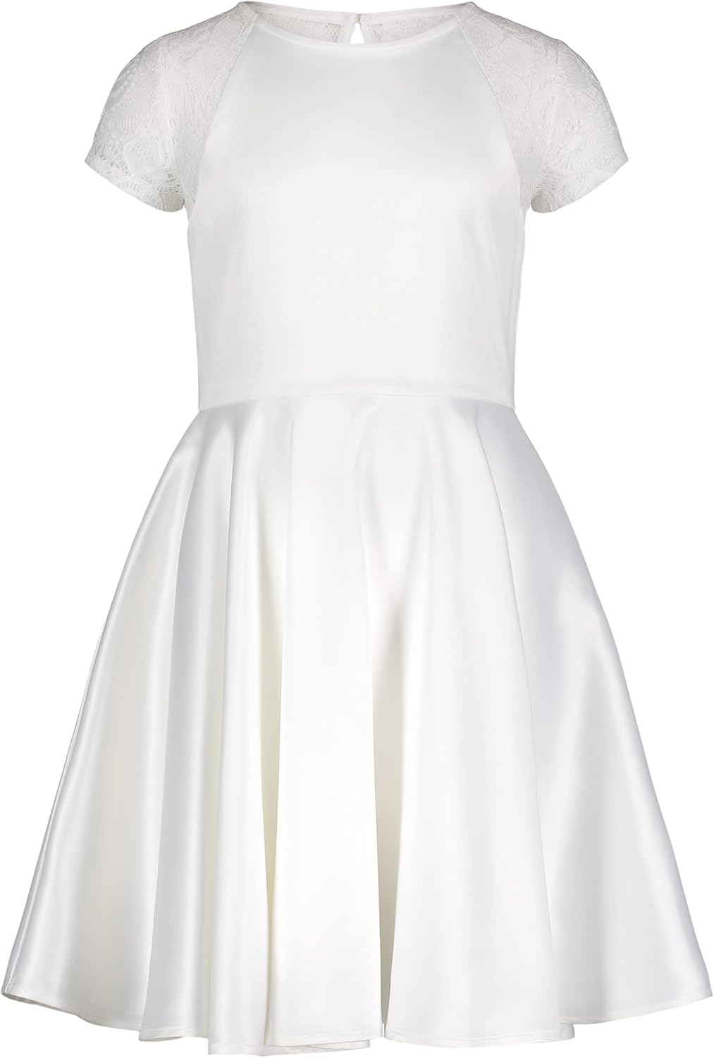 Платье для вечеринки Calvin Klein для девочек Legacy, облегающий силуэт с расклешенной юбкой, White Satin
Платье для вечеринки Calvin Klein для девочек Legacy, облегающий силуэт с расклешенной юбкой, White Satin