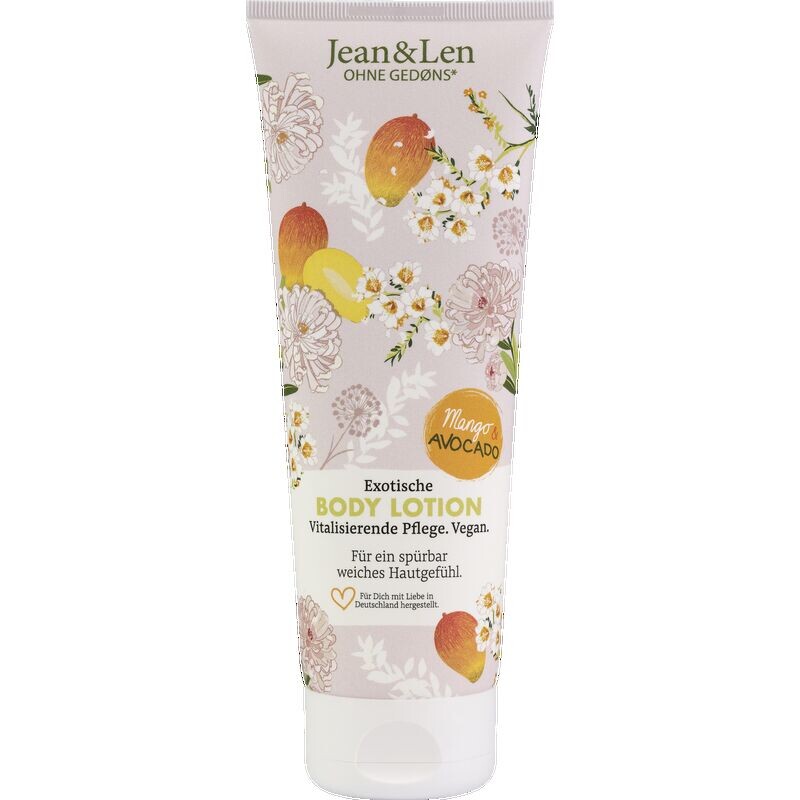 Лосьон для тела «Манго и авокадо» Jean&Len, 250 ml
Лосьон для тела «Манго и авокадо» Jean&Len, 250 ml