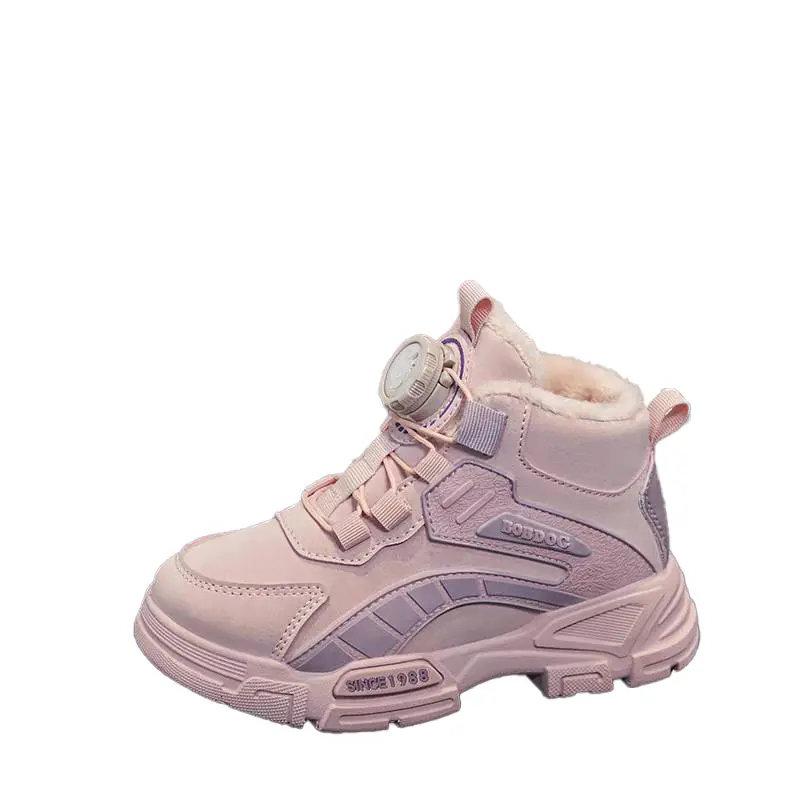 Теплые нескользящие детские ботинки BOBDOG, фиолетовый/розовый
Теплые нескользящие детские ботинки BOBDOG, фиолетовый/розовый