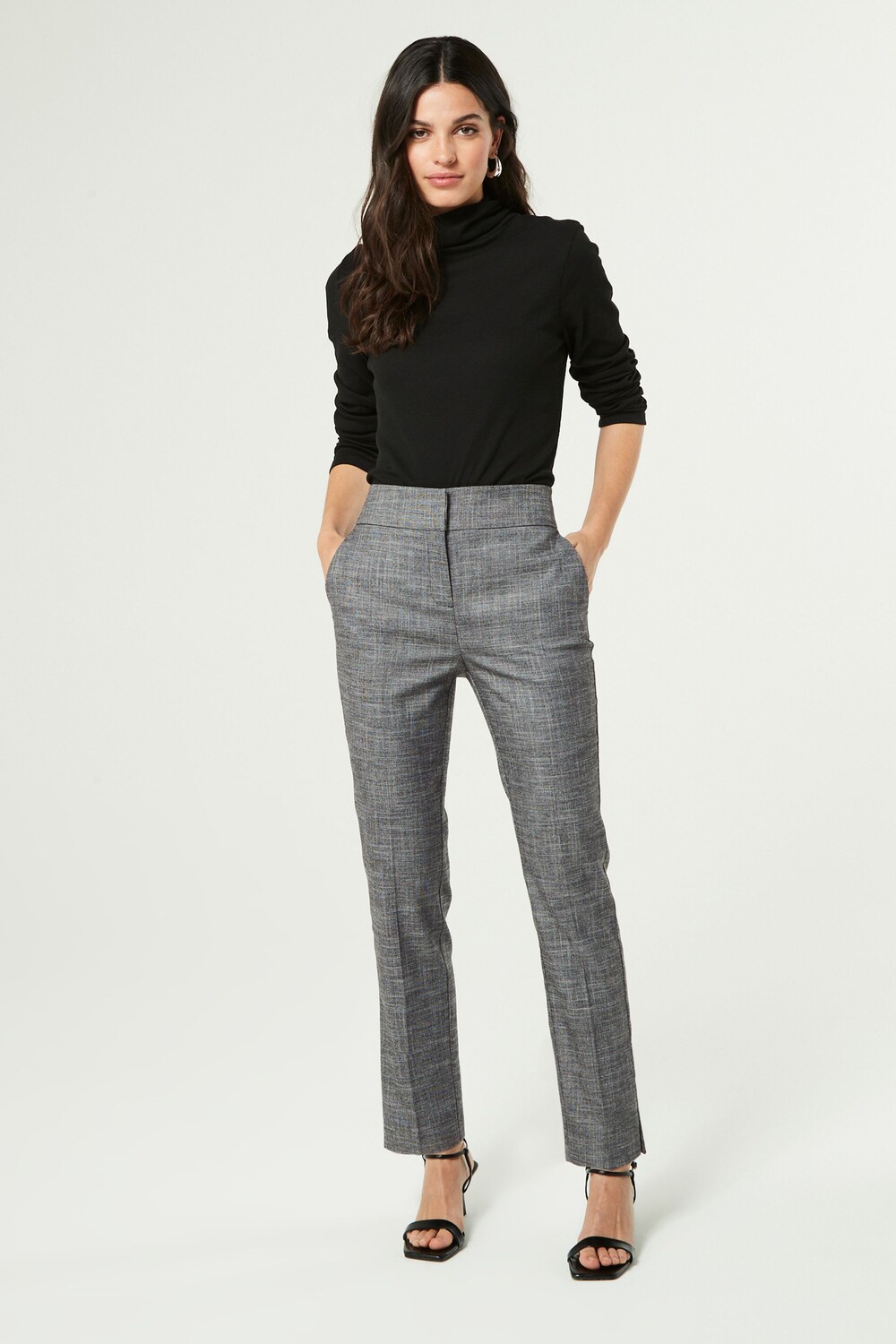 Узкие брюки по фигуре Next, серый
Узкие брюки по фигуре Next, серый