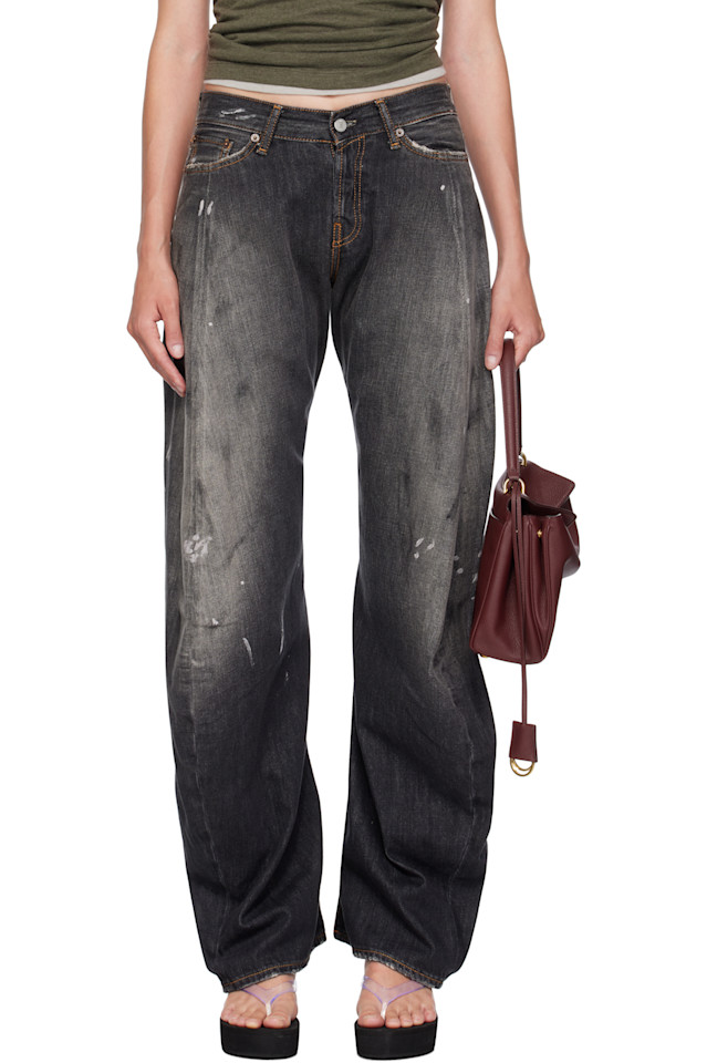 Свободные джинсы 2006f Acne Studios, черный
Свободные джинсы 2006f Acne Studios, черный