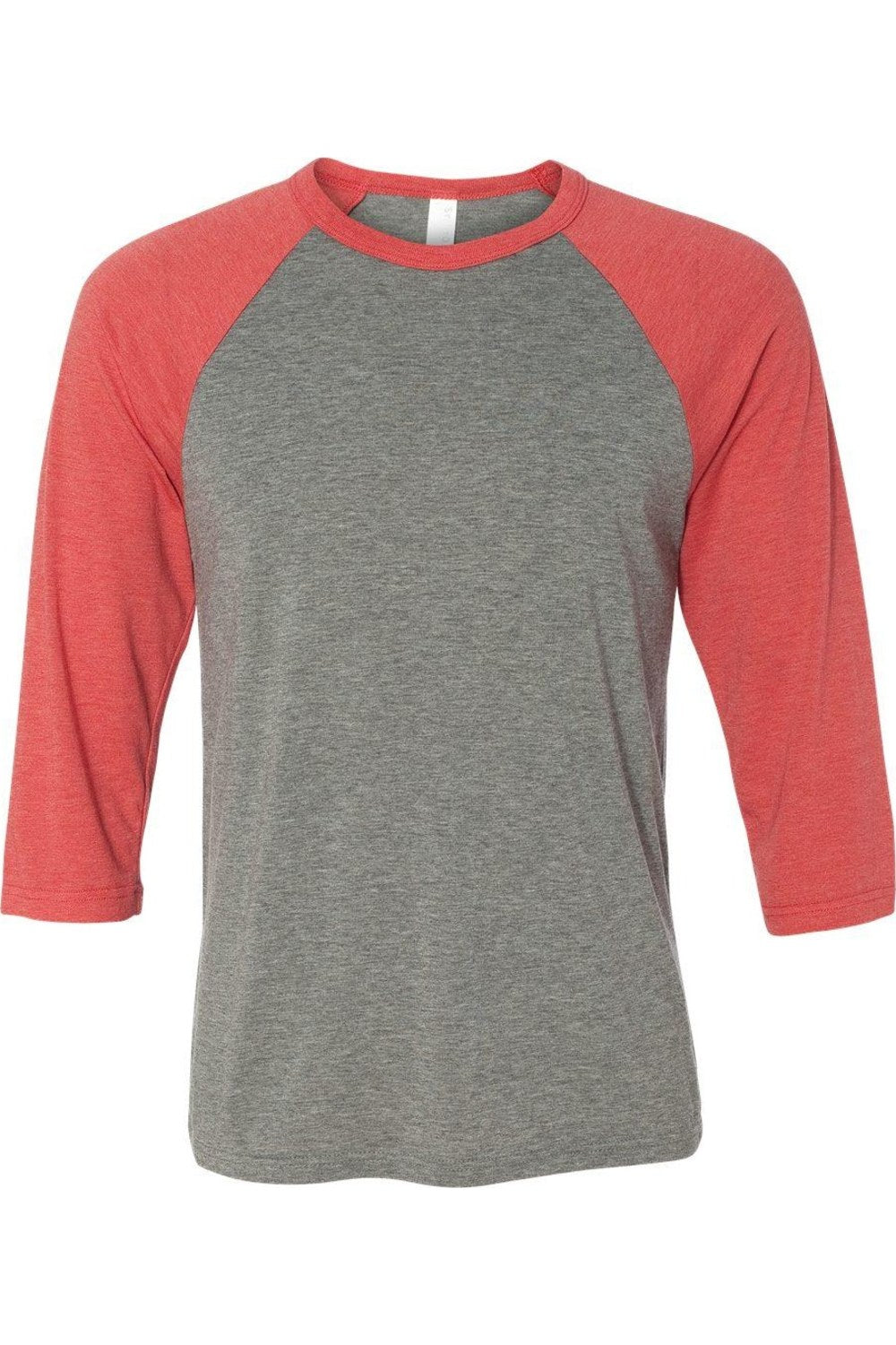 Бейсбольная футболка с рукавом три четверти BELLA + CANVAS, цвет grey/ red triblend
Бейсбольная футболка с рукавом три четверти BELLA + CANVAS, цвет grey/ red triblend