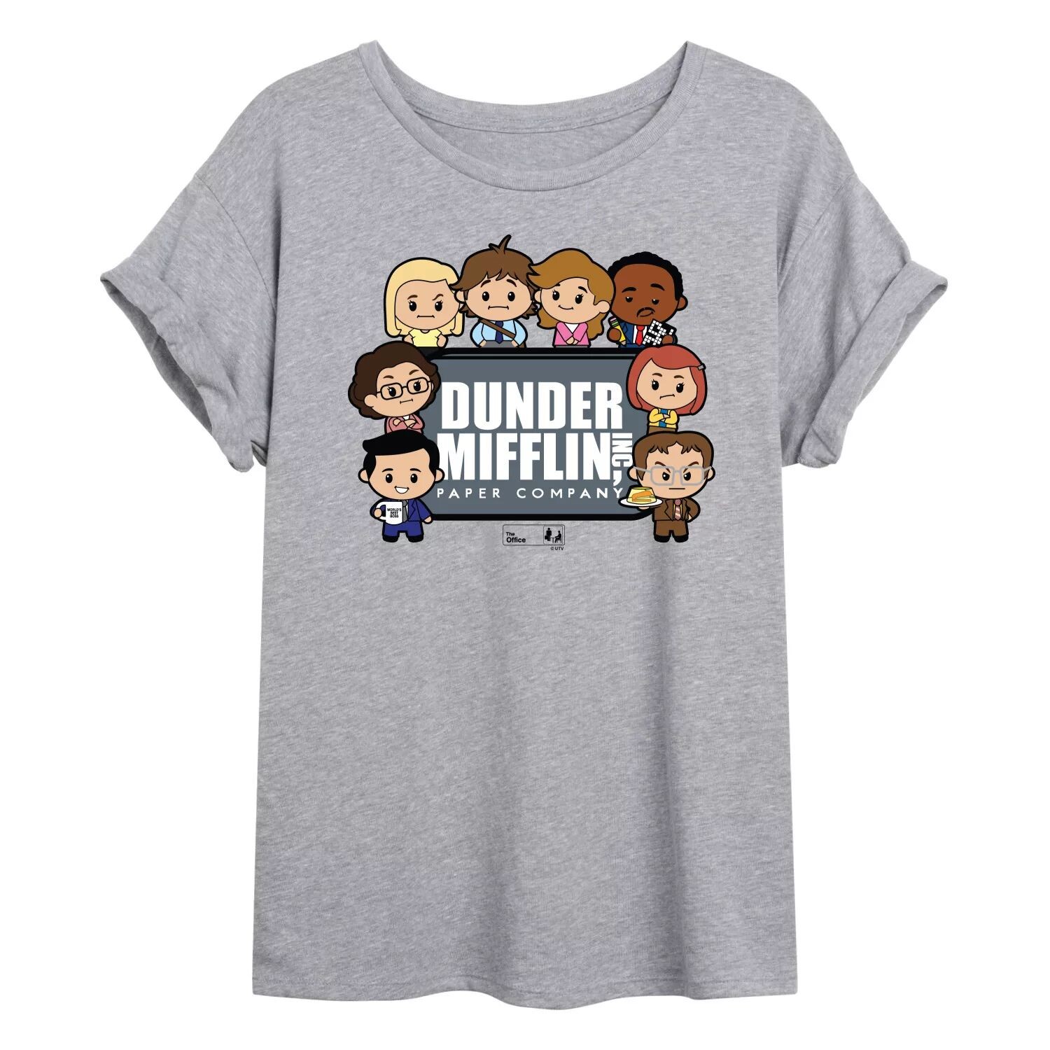 Детская струящаяся футболка The Office Dunder Mifflin Licensed Character, серый
Детская струящаяся футболка The Office Dunder Mifflin Licensed Character, серый