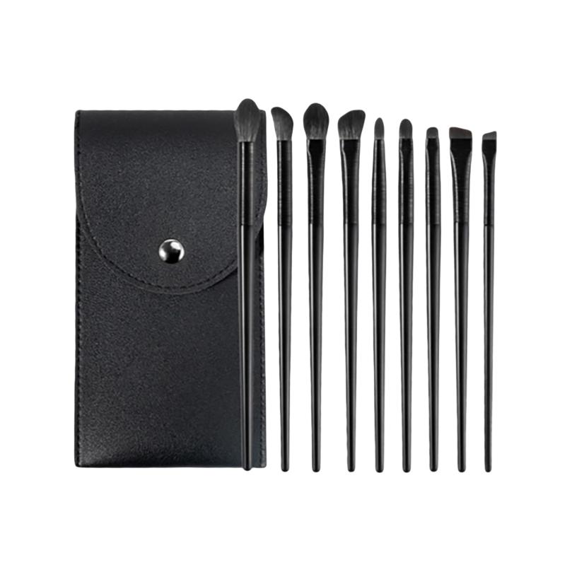 Набор кистей для макияжа глаз 9 предметов, нежные и мягкие MUFY
Набор кистей для макияжа глаз 9 предметов, нежные и мягкие MUFY