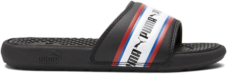 Детские повседневные сандалии PUMA для девочек Cool Cat Slide, красные, черный
Детские повседневные сандалии PUMA для девочек Cool Cat Slide, красные, черный