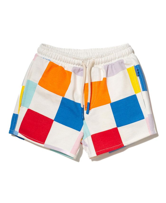 Детские укороченные шорты из переработанного хлопка в клетку - для малышей и детей постарше Mon Coeur, белый
Детские укороченные шорты из переработанного хлопка в клетку - для малышей и детей постарше Mon Coeur, белый