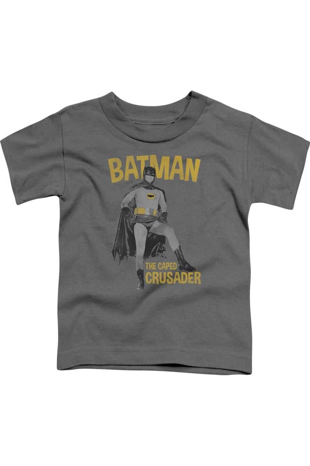 Футболка для детей Batman Classic TV "Крестоносец в плаще" с коротким рукавом Gildan, Charcoal
Футболка для детей Batman Classic TV "Крестоносец в плаще" с коротким рукавом Gildan, Charcoal