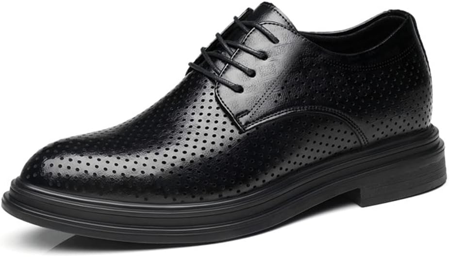 Мужские туфли-лифты YGCEEIA, вырезанные из кожи, с шнуровкой, увеличивающие рост, для делового и формального стиля, 8cm(3.15inchs) Mesh
Мужские туфли-лифты YGCEEIA, вырезанные из кожи, с шнуровкой, увеличивающие рост, для делового и формального стиля, 8cm(3.15inchs) Mesh