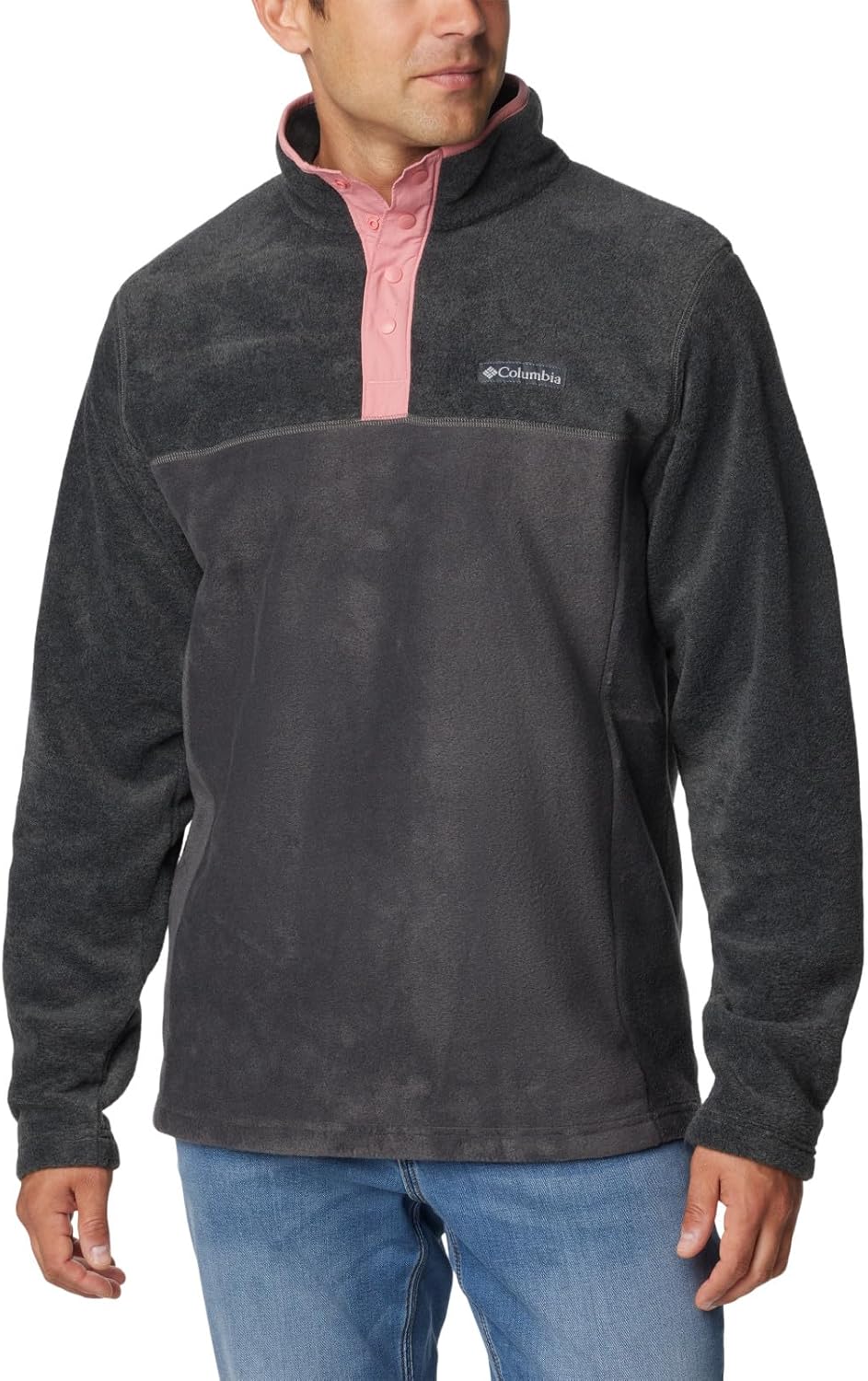 Columbia мужская куртка Steens Mountain Half Snap, Shark/Charcoal Heather/Pink Agave
Columbia мужская куртка Steens Mountain Half Snap, Shark/Charcoal Heather/Pink Agave