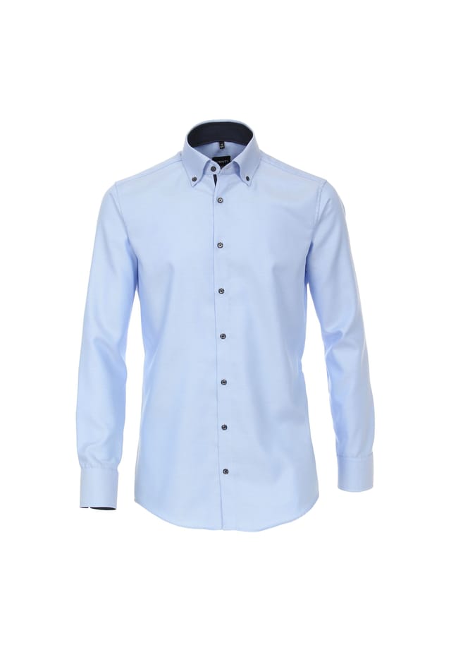 Деловая рубашка простого современного покроя Venti, голубой
Деловая рубашка простого современного покроя Venti, голубой