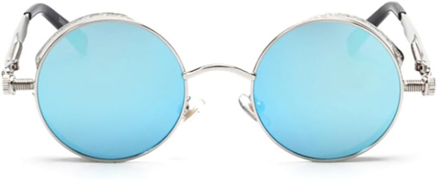 Ретро женские круглые солнцезащитные очки в стиле стимпанк с металлической оправой, винтажные круглые солнцезащитные очки для мужчин и женщин, зеркальные, UV400 VFDHN, 11
Ретро женские круглые солнцезащитные очки в стиле стимпанк с металлической оправой, винтажные круглые солнцезащитные очки для мужчин и женщин, зеркальные, UV400 VFDHN, 11