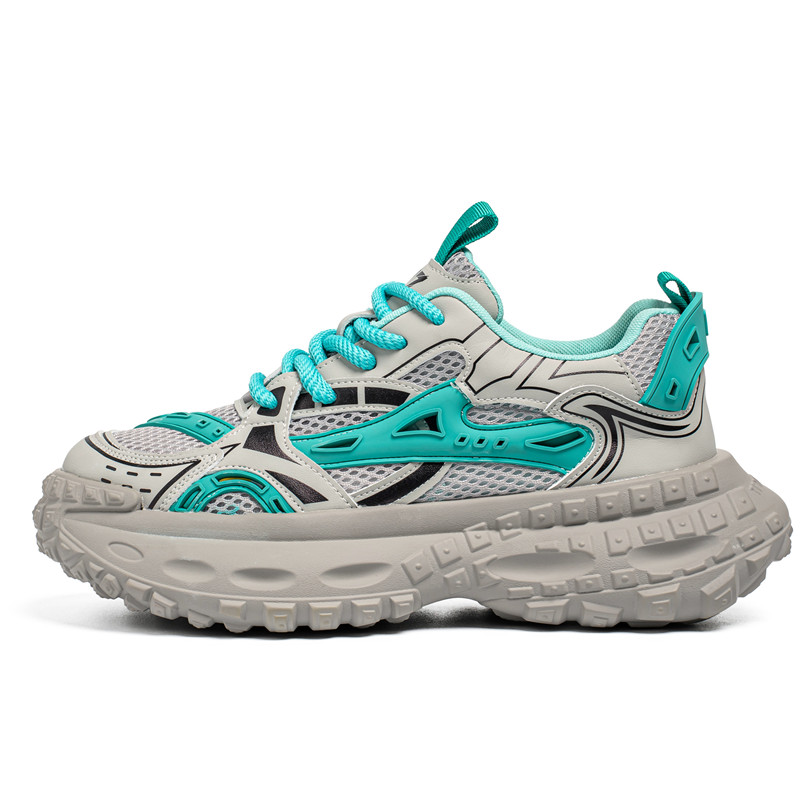 Амортизирующие, износостойкие, дышащие, низкие, массивные кроссовки для мужчин Meiretu, Gray Blue 
Амортизирующие, износостойкие, дышащие, низкие, массивные кроссовки для мужчин Meiretu, Gray Blue