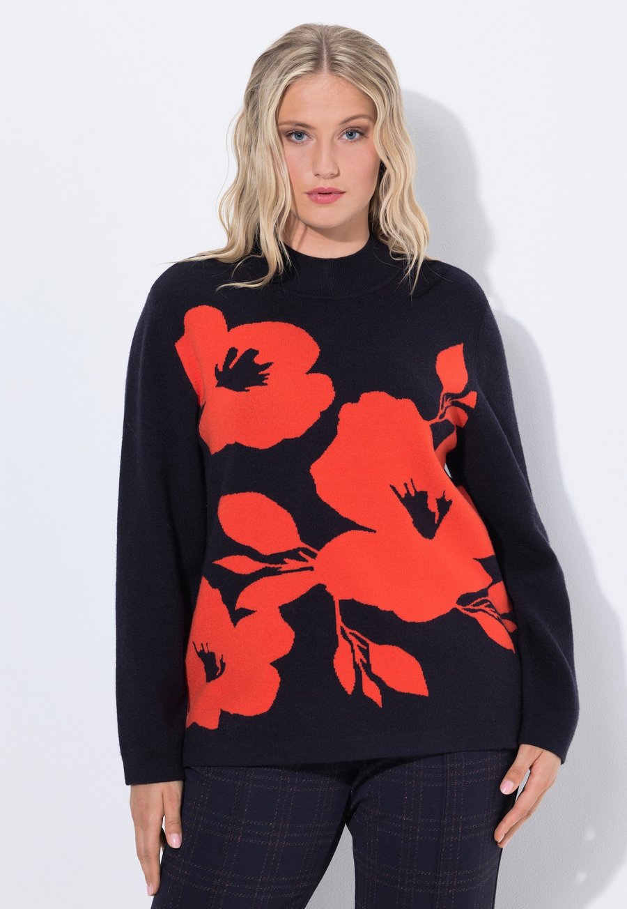 Джемпер Ulla Popken FLORAL TURTLENECK , Marine/Dark Blue
Джемпер Ulla Popken FLORAL TURTLENECK , Marine/Dark Blue