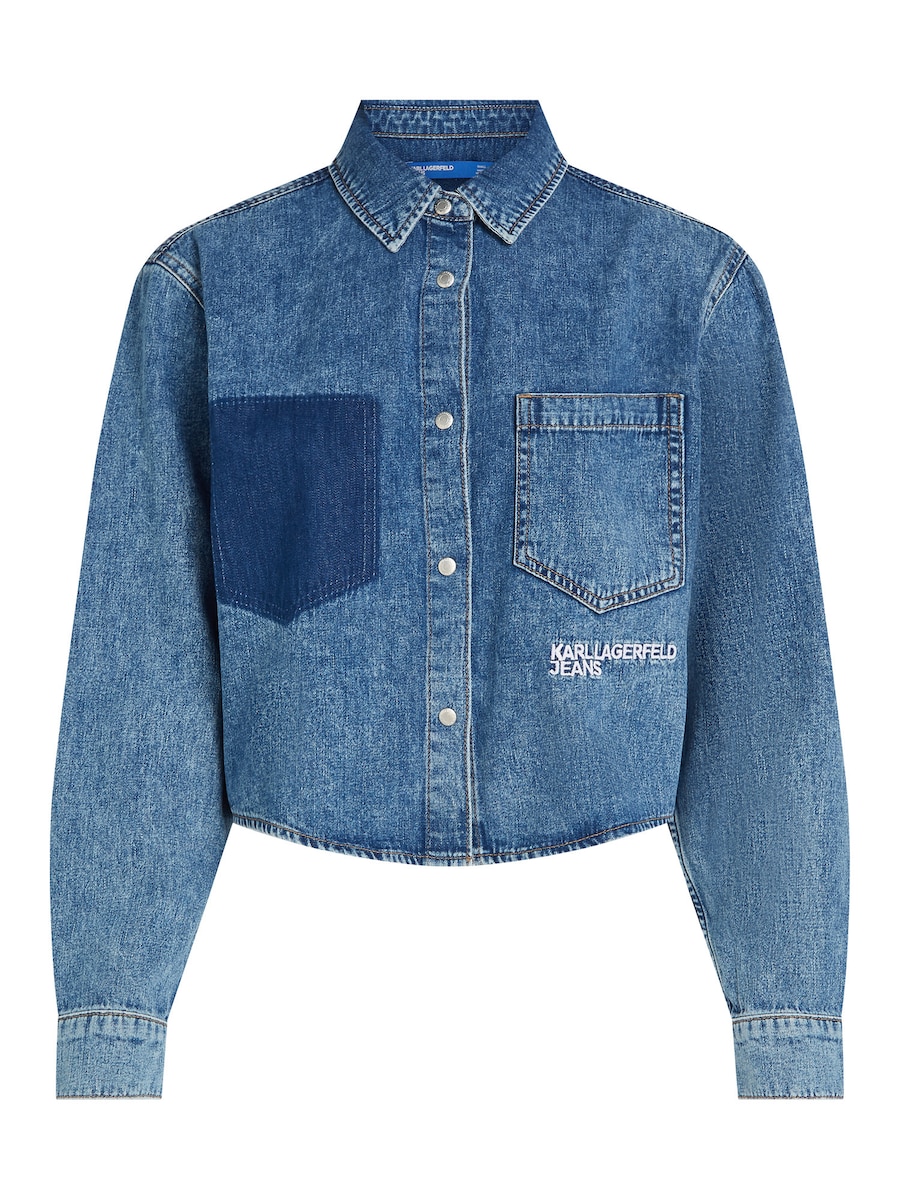 Блуза KARL LAGERFELD JEANS, синий
Блуза KARL LAGERFELD JEANS, синий