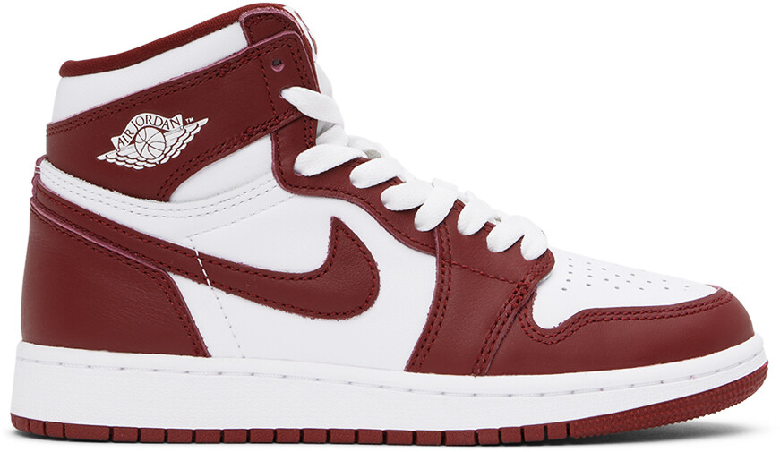 Детские белые и бордовые кроссовки Air Jordan 1 Retro High OG для больших детей Nike Jordan
Детские белые и бордовые кроссовки Air Jordan 1 Retro High OG для больших детей Nike Jordan