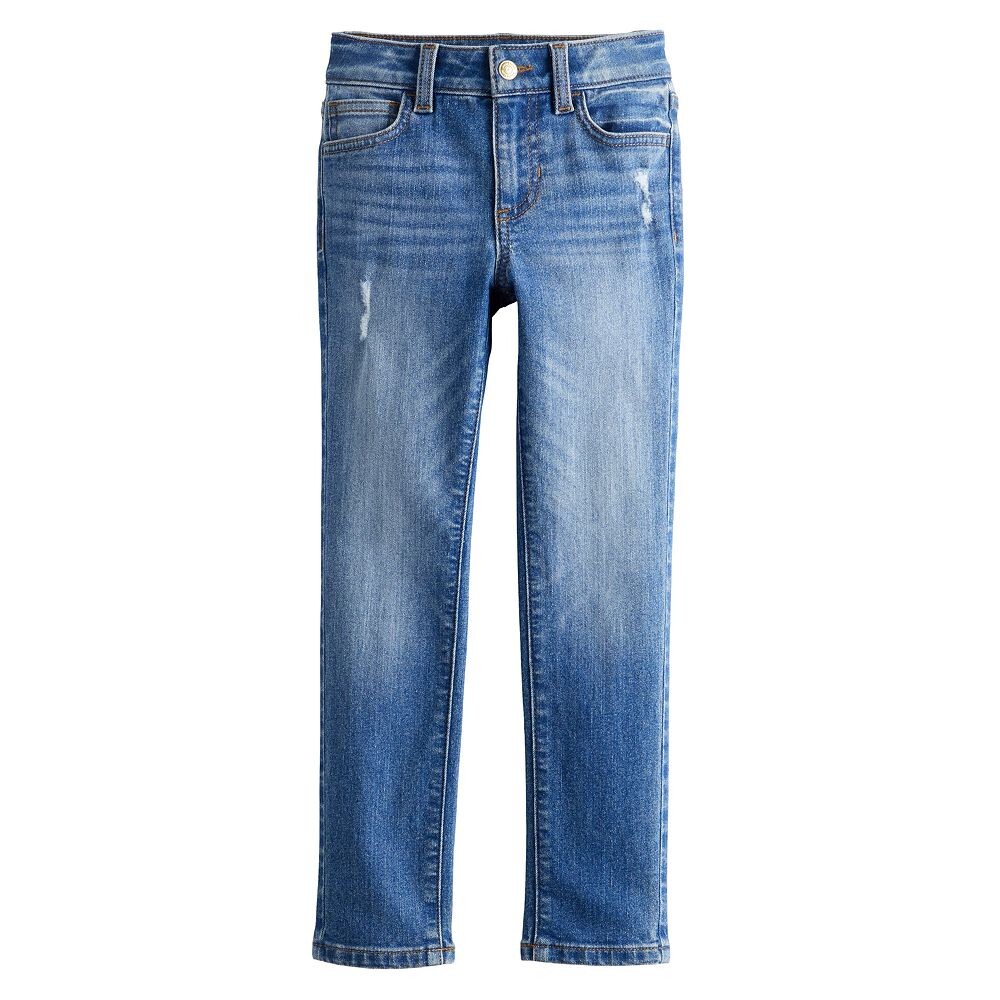 Джинсы скинни Jumping Beans со средней посадкой для девочек 4–12 лет, цвет Medium Wash
Джинсы скинни Jumping Beans со средней посадкой для девочек 4–12 лет, цвет Medium Wash