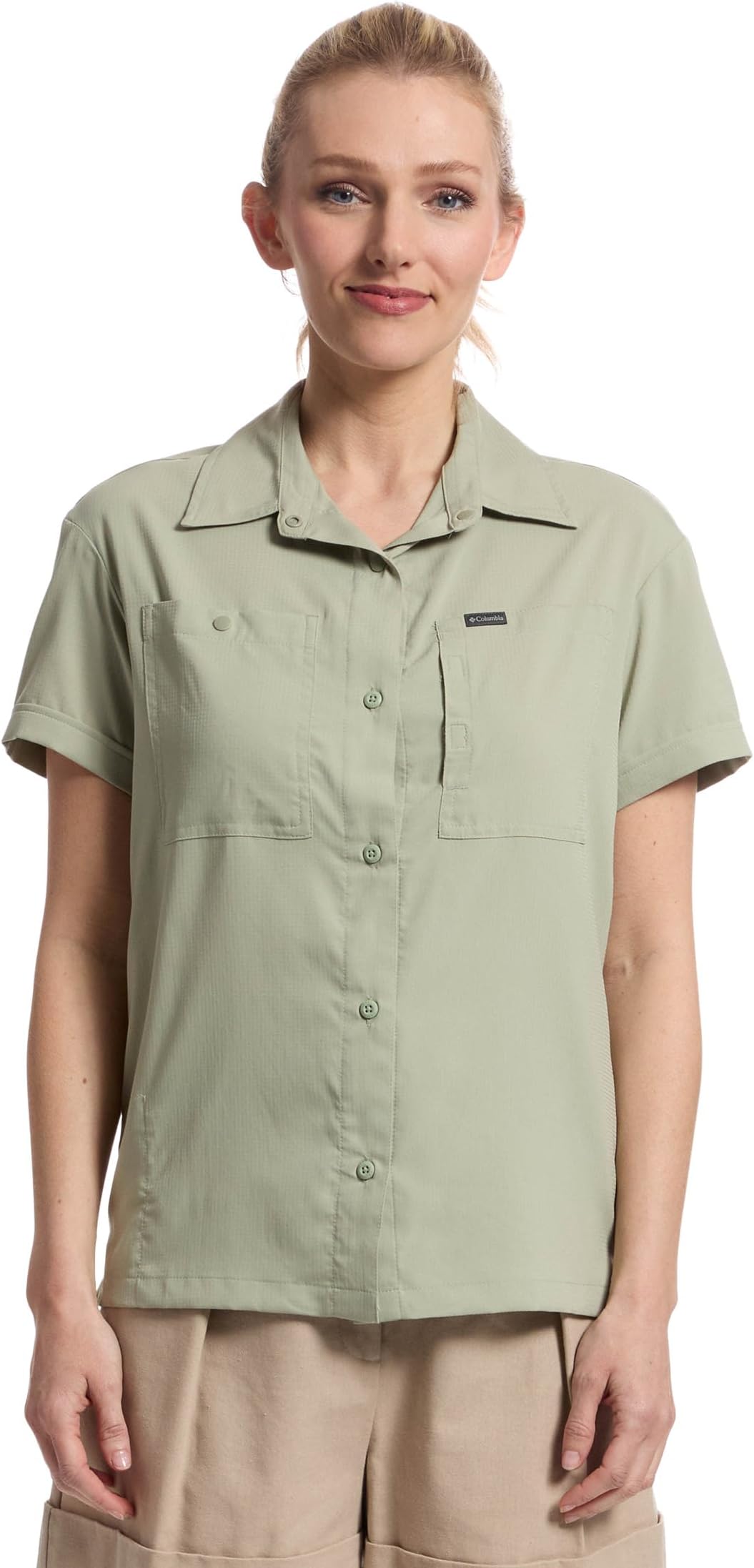 Женская рубашка Silver Ridge Utility с коротким рукавом Columbia, Safari 1
Женская рубашка Silver Ridge Utility с коротким рукавом Columbia, Safari 1