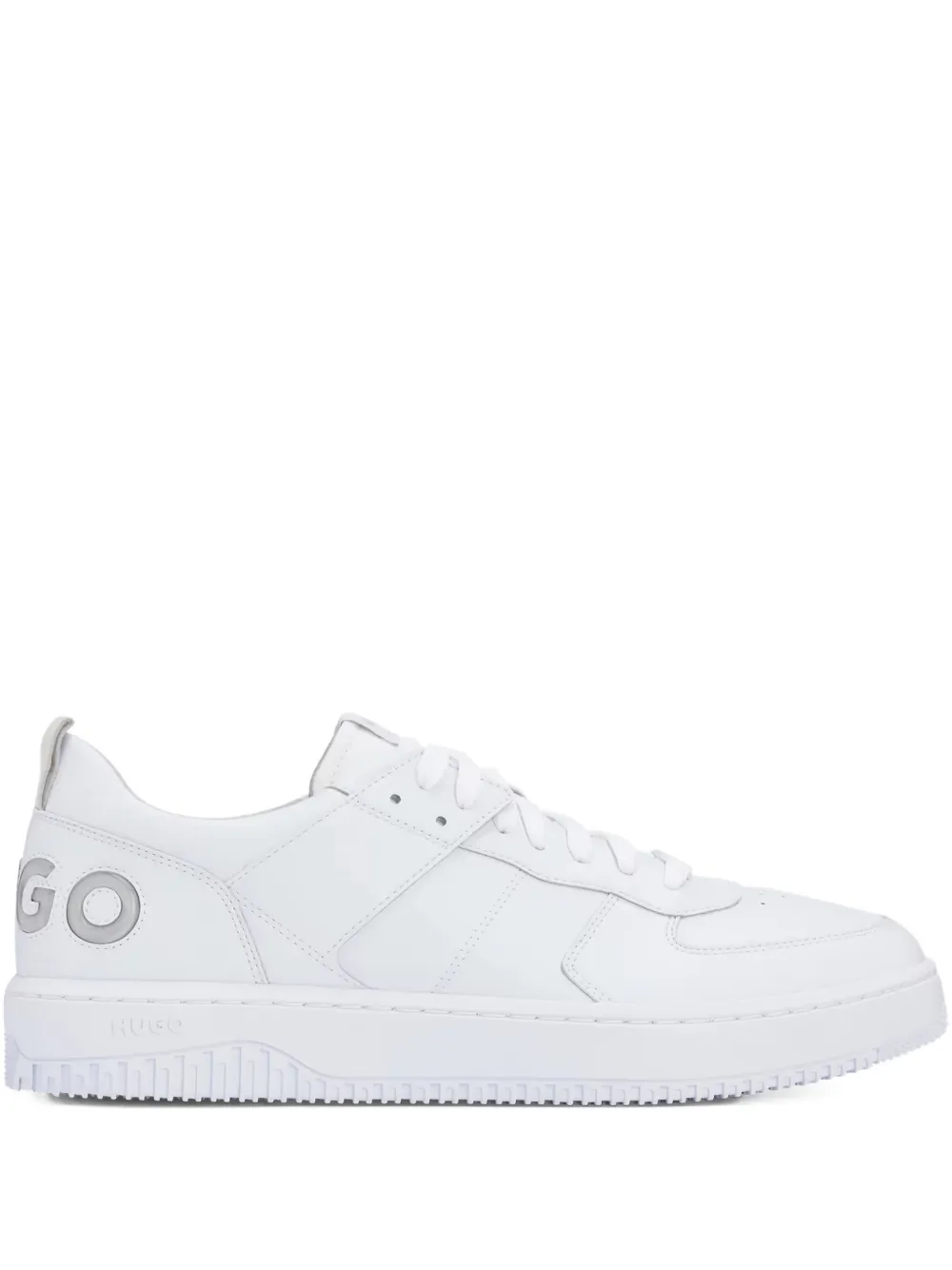 Кожаные кроссовки с логотипом HUGO, белый
Кожаные кроссовки с логотипом HUGO, белый