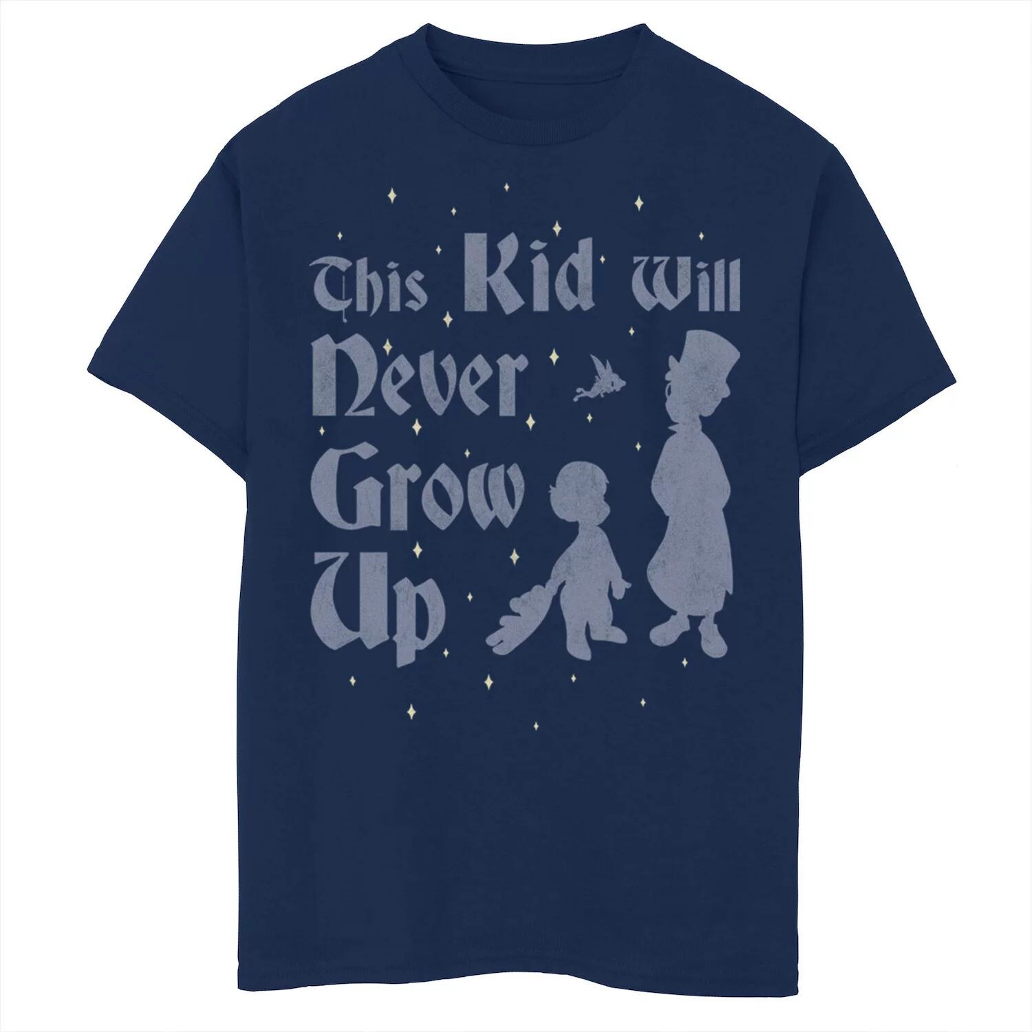 Футболка с силуэтами и графическим рисунком Disney's Peter Pan для мальчиков 8-20 лет Never Grow Up Licensed Character 
Футболка с силуэтами и графическим рисунком Disney's Peter Pan для мальчиков 8-20 лет Never Grow Up Licensed Character