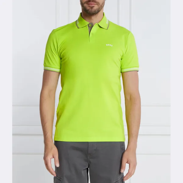 Paul эластичная рубашка-поло с изогнутой формой облегающий крой Boss, зеленый
Paul эластичная рубашка-поло с изогнутой формой облегающий крой Boss, зеленый