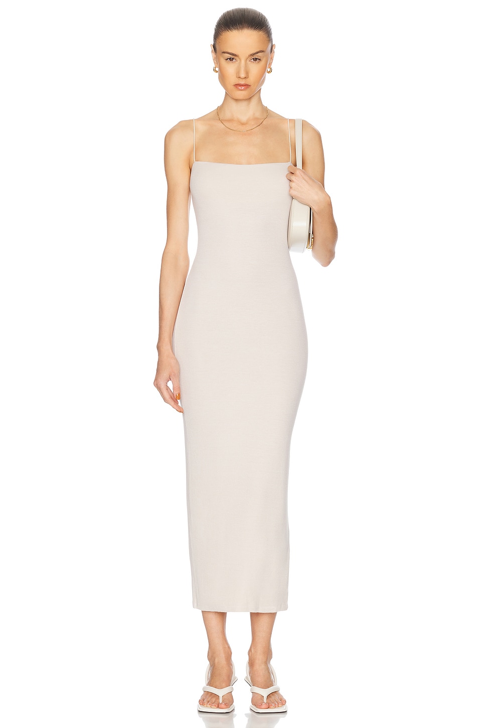 Шелковое трикотажное платье Essential Strappy Enza Costa, Canvas
Шелковое трикотажное платье Essential Strappy Enza Costa, Canvas