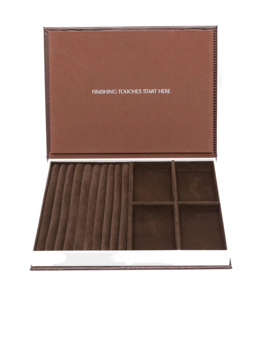 Шкатулка для украшений с несколькими отделениями Heaven Mayhem, коричневый
Шкатулка для украшений с несколькими отделениями Heaven Mayhem, коричневый