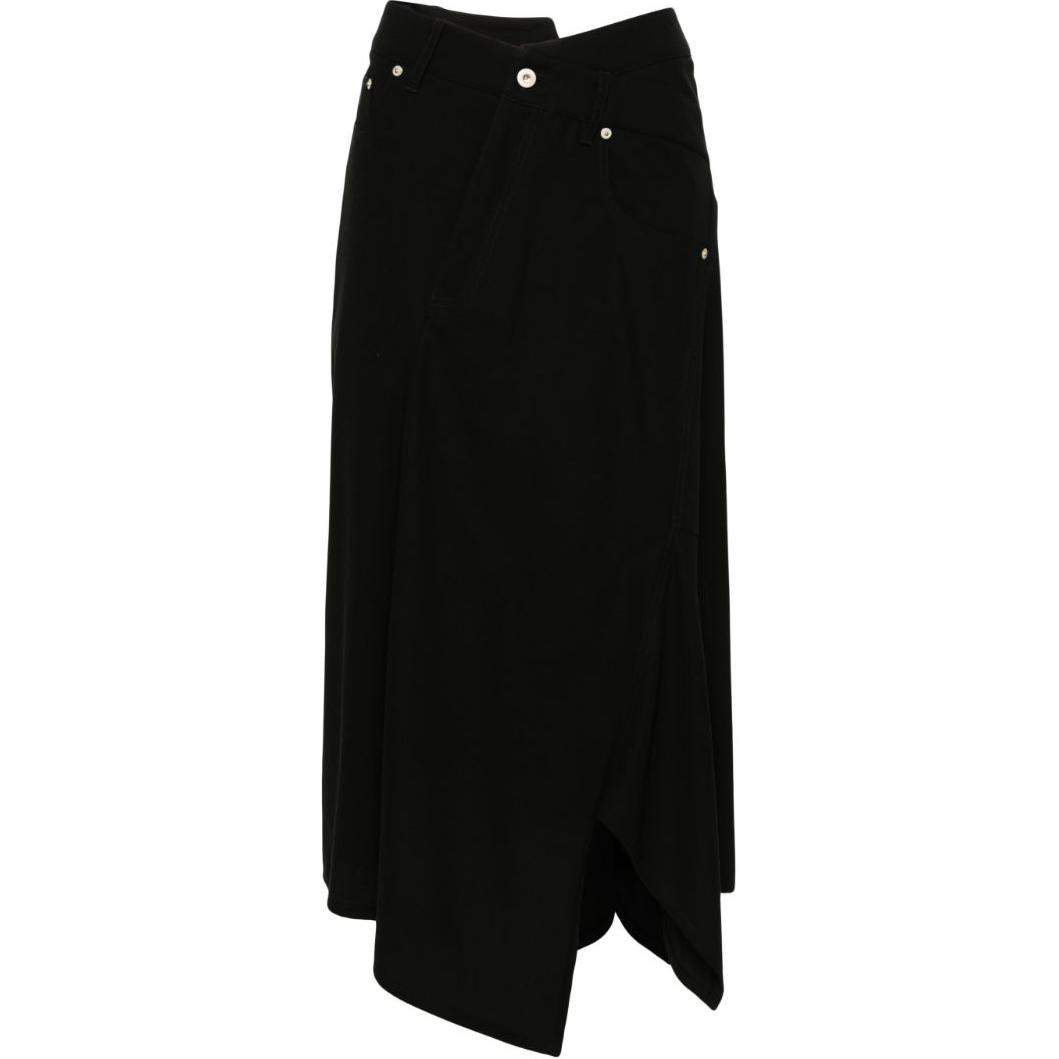 Асимметричная миди-юбка LOEWE, черный
Асимметричная миди-юбка LOEWE, черный